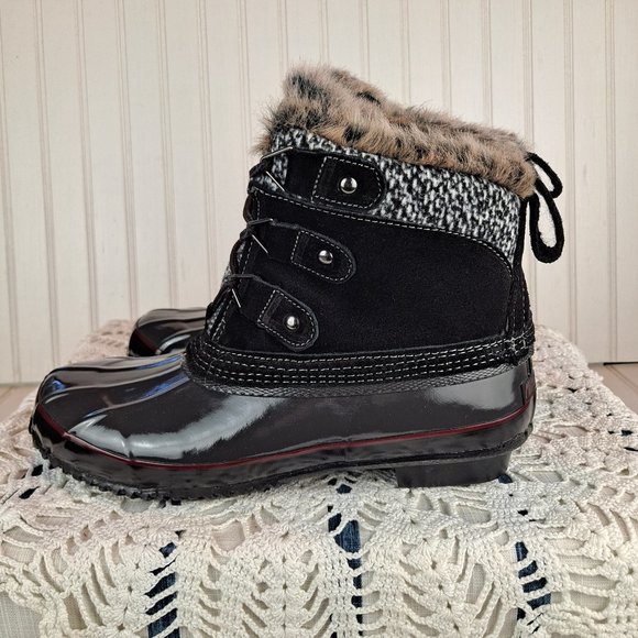 KHOMBU Lola Duck Boot Size 7 - Picture 5 of 14